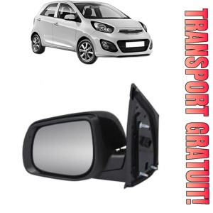 Oglinda Stanga KIA PICANTO II (TA) din 2011 - 2017, Auto, Reglaj electric, Completa