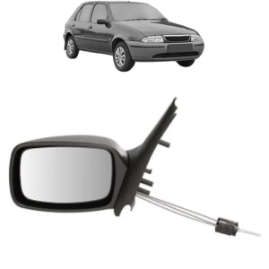 Oglinda Stanga MAZDA 121 III (JASM, JBSM) din 1996 - 2003, Auto, Reglaj mecanic, Completa - Img 2