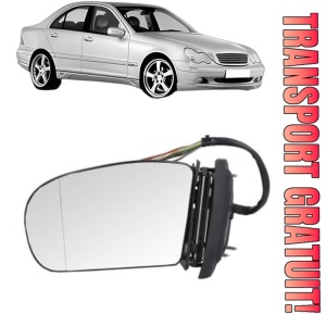 Oglinda Stanga MERCEDES-BENZ C-CLASS (W203) din 2000 - 2007, Auto, Reglaj electric, Completa