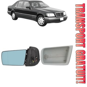 Oglinda Stanga MERCEDES-BENZ S-CLASS (W140) din 1991 - 1998, Auto, Reglaj electric, Completa