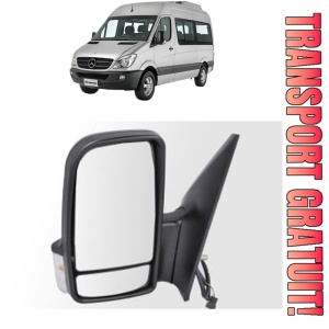 Oglinda Stanga MERCEDES-BENZ SPRINTER 3,5-t Bus (B906) din 2006 - 2020, Auto, Reglaj manual, Completa