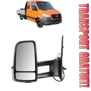 Oglinda Stanga MERCEDES-BENZ SPRINTER 3,5-t Platform/Chassis (B907, B910) din 2018 - 2024, Auto, Reglaj electric, Completa