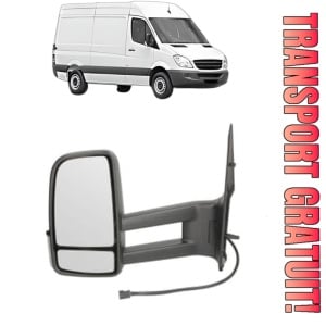 Oglinda Stanga MERCEDES-BENZ SPRINTER 3,5-t Van (B906) din 2006 - 2018, Auto, Reglaj electric, Completa