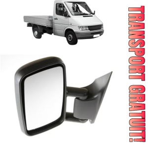Oglinda Stanga MERCEDES-BENZ SPRINTER 4-t Platform/Chassis (B904) din 1995 - 2006, Auto, Reglaj manual, Completa