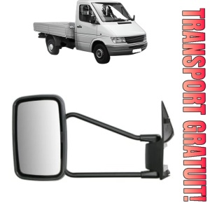 Oglinda Stanga MERCEDES-BENZ SPRINTER 4-t Platform/Chassis (B904) din 1995 - 2006, Auto, Reglaj manual, Completa