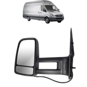Oglinda Stanga MERCEDES-BENZ SPRINTER 5-t Van (B906) din 2006 - 2018, Auto, Reglaj electric, Completa - Img 2