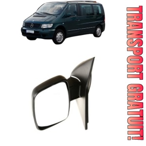 Oglinda Stanga MERCEDES-BENZ VITO Van (W638) din 1997 - 2003, Auto, Reglaj manual, Completa