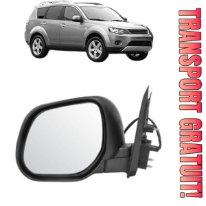 Oglinda Stanga MITSUBISHI OUTLANDER II (CW_W) din 2006 - 2012, Auto, Reglaj electric, Completa