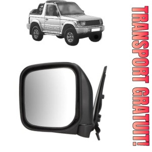 Oglinda Stanga MITSUBISHI PAJERO II Canvas Top (V2_C, V4_C) din 1990 - 2000, Auto, Reglaj manual, Completa