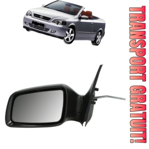 Oglinda Stanga OPEL ASTRA G Convertible (T98) din 2001 - 2005, Auto, Reglaj mecanic, Completa