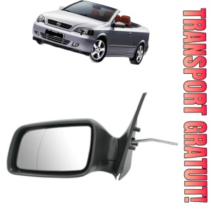 Oglinda Stanga OPEL ASTRA G Convertible (T98) din 2001 - 2005, Auto, Reglaj mecanic, Completa