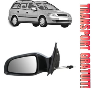 Oglinda Stanga OPEL ASTRA G Estate (T98) din 1998 - 2004, Auto, Reglaj mecanic, Completa