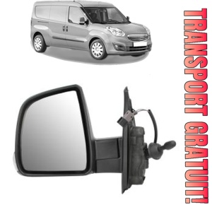 Oglinda Stanga OPEL COMBO Box Body/MPV (X12) din 2012 - 2016, Auto, Reglaj mecanic, Completa