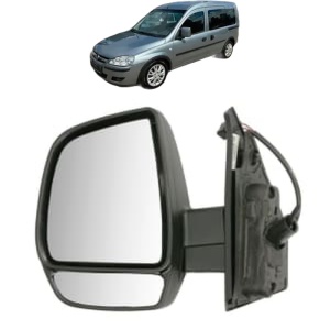 Oglinda Stanga OPEL COMBO Tour din 2001 - 2011, Auto, Reglaj mecanic, Completa - Img 2