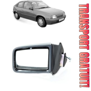 Oglinda Stanga OPEL KADETT E Hatchback (T85) din 1984 - 1991, Auto, Reglaj mecanic, Completa