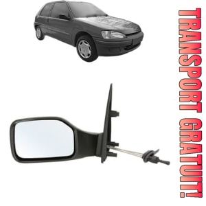 Oglinda Stanga PEUGEOT 106 Van II Hatchback Van (1S_) din 1996 - 2001, Auto, Reglaj mecanic, Completa