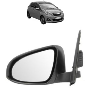 Oglinda Stanga PEUGEOT 108 din 2014 - 2018, Auto, Reglaj electric, Completa - Img 2