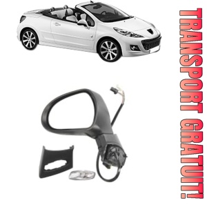 Oglinda Stanga PEUGEOT 207 CC (WD_) din 2007 - 2015, Auto, Reglaj electric, Completa