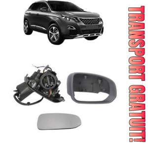 Oglinda Stanga PEUGEOT 3008 Van (MR_, MC_, MJ_) din 2016 - 2018, Auto, Reglaj electric, Completa