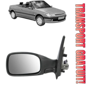 Oglinda Stanga PEUGEOT 306 Convertible (7D, N3, N5) din 1994 - 2002, Auto, Reglaj electric, Completa