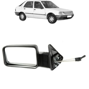 Oglinda Stanga PEUGEOT 309 II (3C, 3A) din 1989 - 1993, Auto, Reglaj mecanic, Completa - Img 2