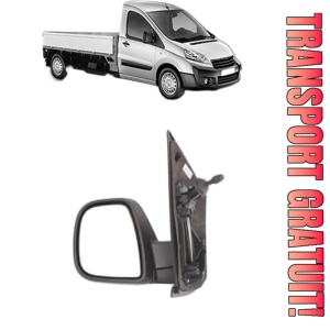 Oglinda Stanga PEUGEOT EXPERT Platform/Chassis din 2007 - 2016, Auto, Reglaj mecanic, Completa