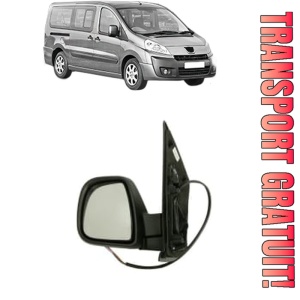 Oglinda Stanga PEUGEOT EXPERT TEPEE (VF3X_) din 2007 - 2016, Auto, Reglaj electric, Completa