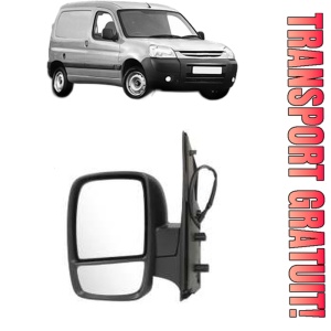 Oglinda Stanga PEUGEOT PARTNER Box Body/MPV din 2008 - 2016, Auto, Reglaj electric, Completa