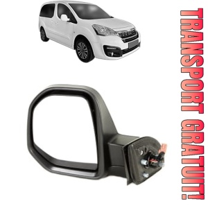 Oglinda Stanga PEUGEOT PARTNER ORIGIN Box Body/MPV (G_) din 2008 - 2015, Auto, Reglaj electric, Completa