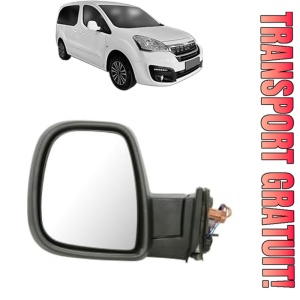 Oglinda Stanga PEUGEOT PARTNER ORIGIN Box Body/MPV (G_) din 2008 - 2015, Auto, Reglaj electric, Completa