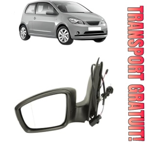 Oglinda Stanga SEAT Mii (KF1, KE1) din 2011 - 2019, Auto, Reglaj mecanic, Completa