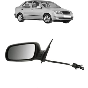 Oglinda Stanga SKODA FABIA I Saloon (6Y3) din 1999 - 2007, Auto, Reglaj mecanic, Completa - Img 2