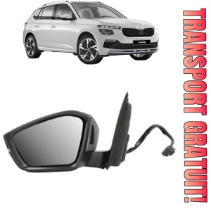 Oglinda Stanga SKODA KAMIQ din 2019, Auto, Reglaj electric, Completa