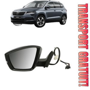 Oglinda Stanga SKODA KAROQ (NU7, ND7) din 2017 - 2020, Auto, Reglaj electric, Completa