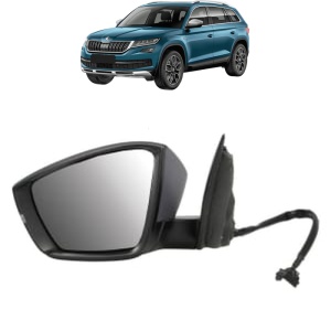 Oglinda Stanga SKODA KODIAQ I (NS6, NS7, NV7) din 2016 - 2021, Auto, Reglaj electric, Completa - Img 2