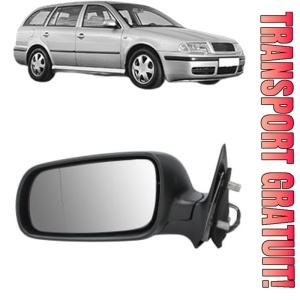 Oglinda Stanga SKODA OCTAVIA I Combi (1U5) din 1998 - 2010, Auto, Reglaj electric, Completa