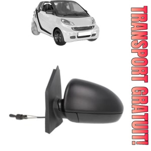Oglinda Stanga SMART FORTWO Cabrio (451) din 2007 - 2013, Auto, Reglaj mecanic, Completa