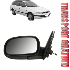 Oglinda Stanga TOYOTA CARINA E VI Sportswagon (_T19_) din 1992 - 1997, Auto, Reglaj mecanic, Completa