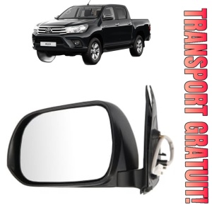 Oglinda Stanga TOYOTA HILUX VIII Pickup (_N1_) din 2015 - 2020, Auto, Reglaj electric, Completa