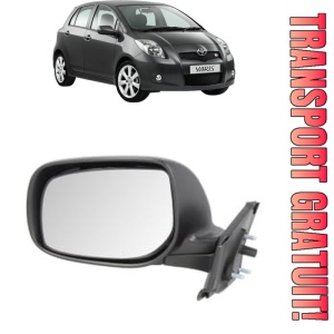 Oglinda Stanga TOYOTA YARIS (_P9_) din 2005 - 2014, Auto, Reglaj manual, Completa
