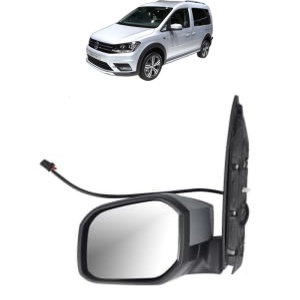 Oglinda Stanga Volkswagen CADDY ALLTRACK IV MPV (SAB) din 2015 - 2020, Auto, Reglaj electric, Completa - Img 2