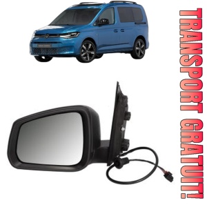 Oglinda Stanga Volkswagen CADDY V Box Body/MPV (SBA, SBH) din 2020 - 2024, Auto, Reglaj electric, Completa