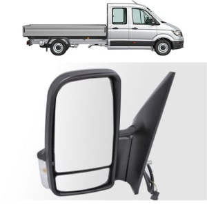 Oglinda Stanga Volkswagen CRAFTER 30-50 Platform/Chassis (2F_) din 2006 - 2016, Auto, Reglaj manual, Completa - Img 2