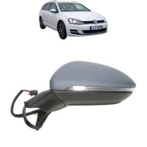 Oglinda Stanga Volkswagen GOLF VII Variant (BA5, BV5) din 2013 - 2021, Auto, Reglaj electric, Completa - Img 2