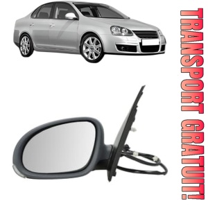 Oglinda Stanga Volkswagen JETTA III (1K2) din 2004 - 2010, Auto, Reglaj electric, Completa