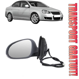 Oglinda Stanga Volkswagen JETTA III (1K2) din 2004 - 2010, Auto, Reglaj electric, Completa