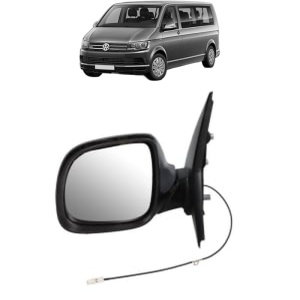 Oglinda Stanga Volkswagen MULTIVAN T6 (SGF, SGM, SGN, SHM, SHN) din 2015 - 2024, Auto, Reglaj manual, Completa - Img 2