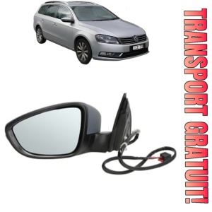 Oglinda Stanga Volkswagen PASSAT B7 Estate Van (365) din 2011 - 2014, Auto, Reglaj electric, Completa
