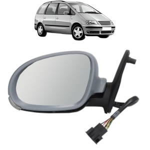 Oglinda Stanga Volkswagen SHARAN (7M8, 7M9, 7M6) din 1995 - 2010, Auto, Reglaj electric, Completa - Img 2