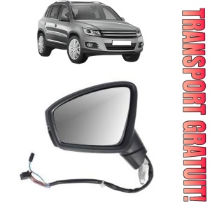 Oglinda Stanga Volkswagen TIGUAN (5N_) din 2007 - 2018, Auto, Reglaj electric, Completa